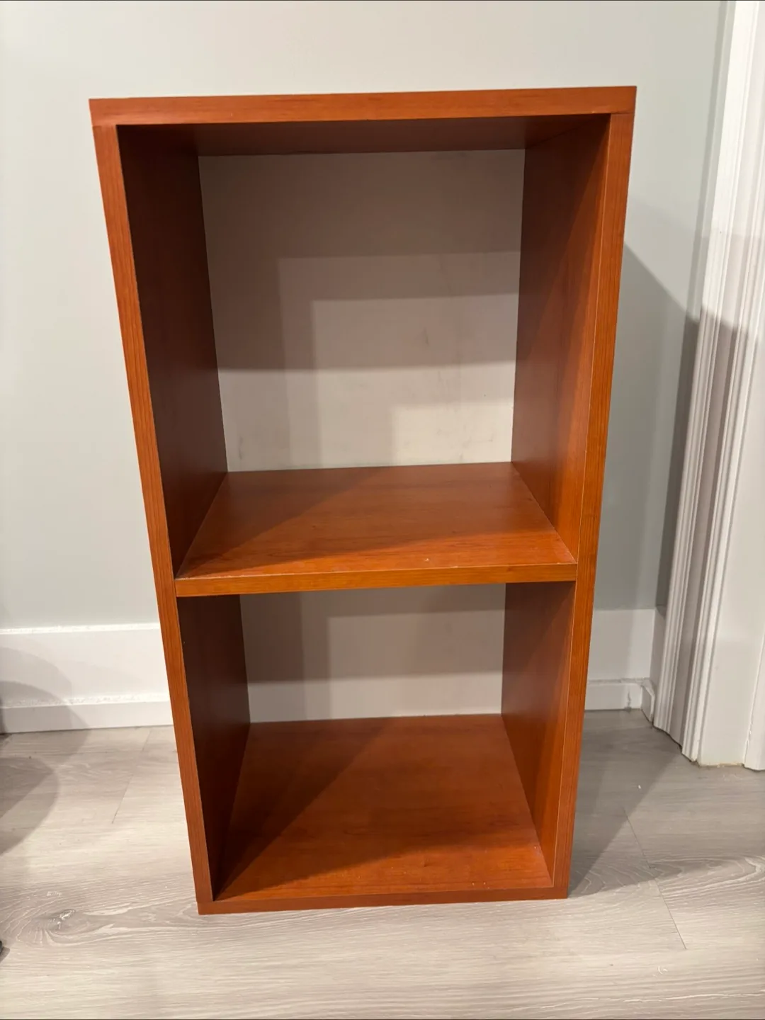 Like new Wooden 2-Shelf Bookcase thumbnail