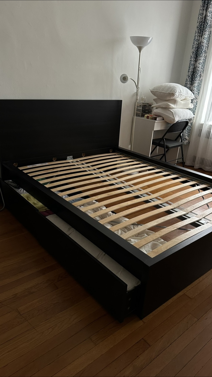 IKEA Malm Queen Bed Frame with Storage