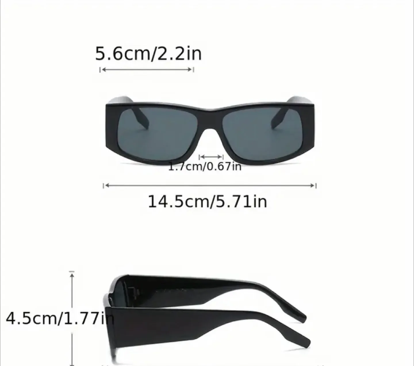 Women’s black sunglasses image indicator(3)