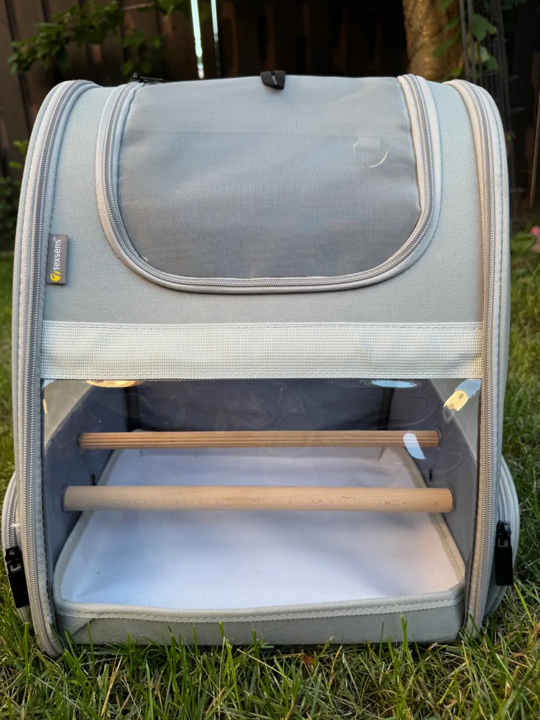 Pet Carrier Backpack - Grey (Brand new) thumbnail