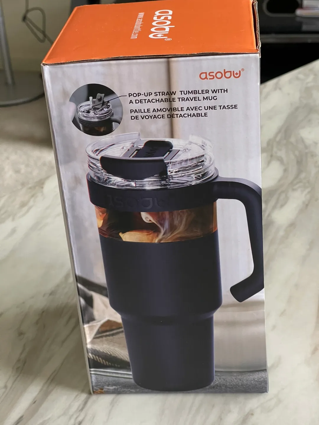 Asobu Explorer Tumbler with Handle - NEW thumbnail