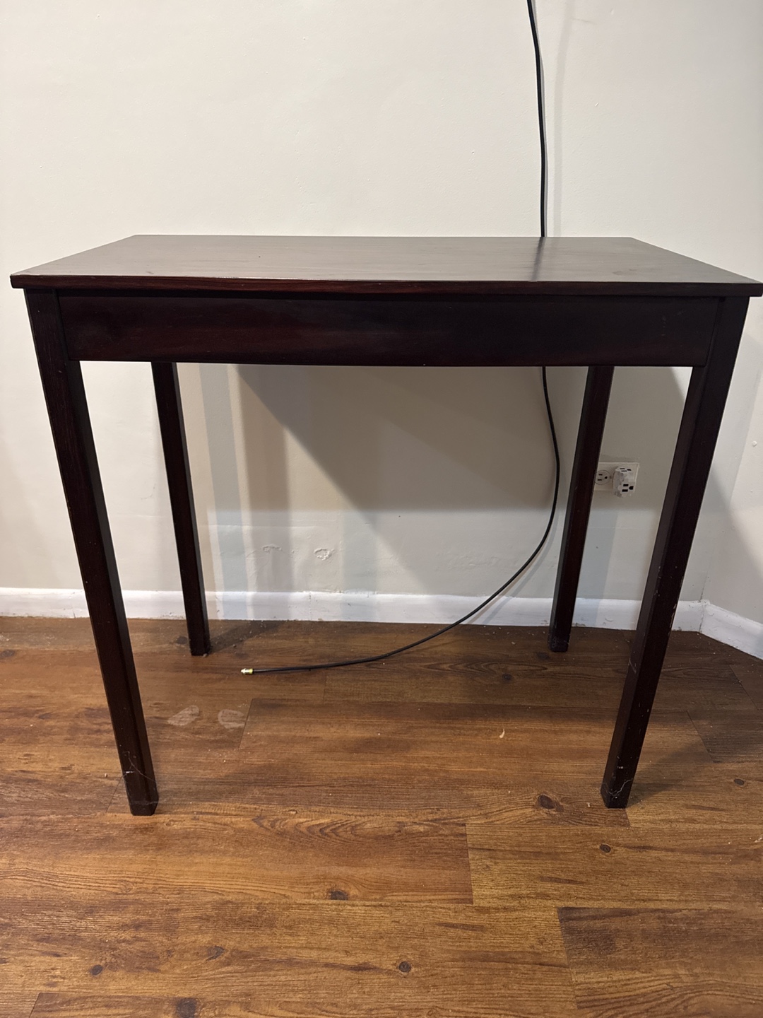 Dark Wood Table - photo 2
