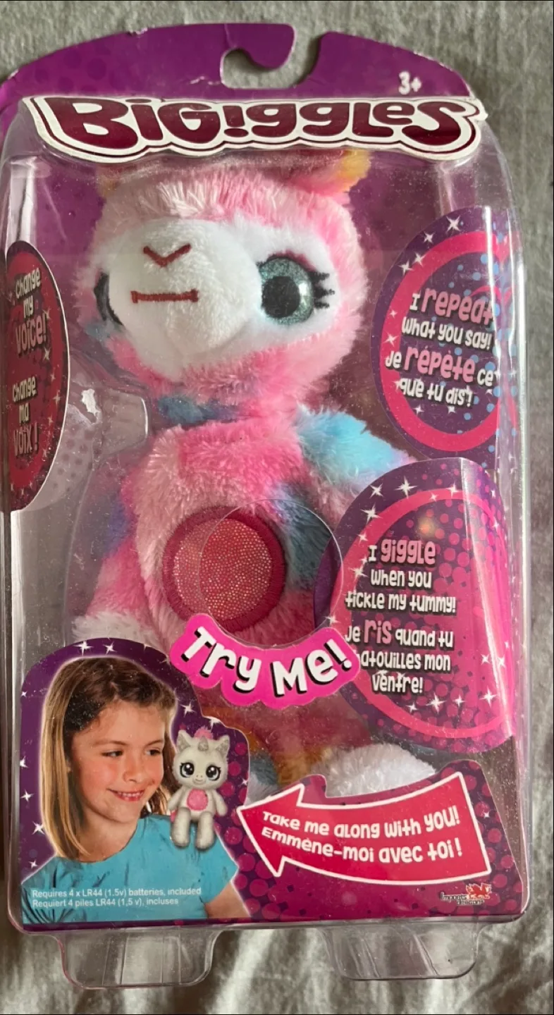 Bigiggles Diego the Llama Plush Toy 🇨🇦 thumbnail