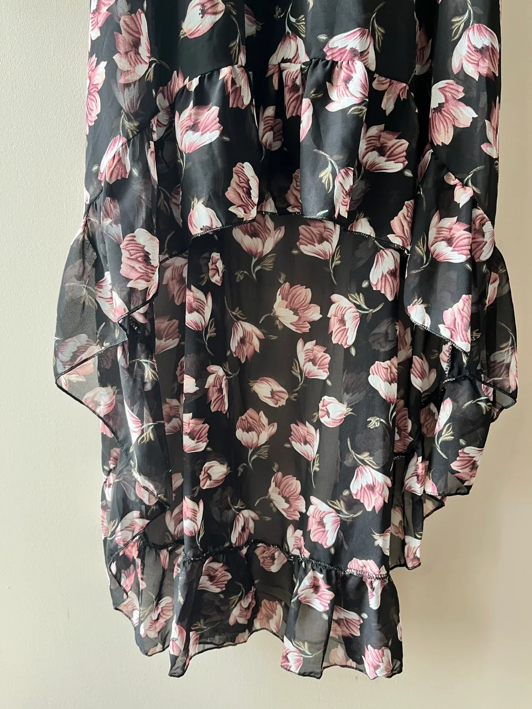 Floral Print Maxi Dress Size Small image indicator(3)
