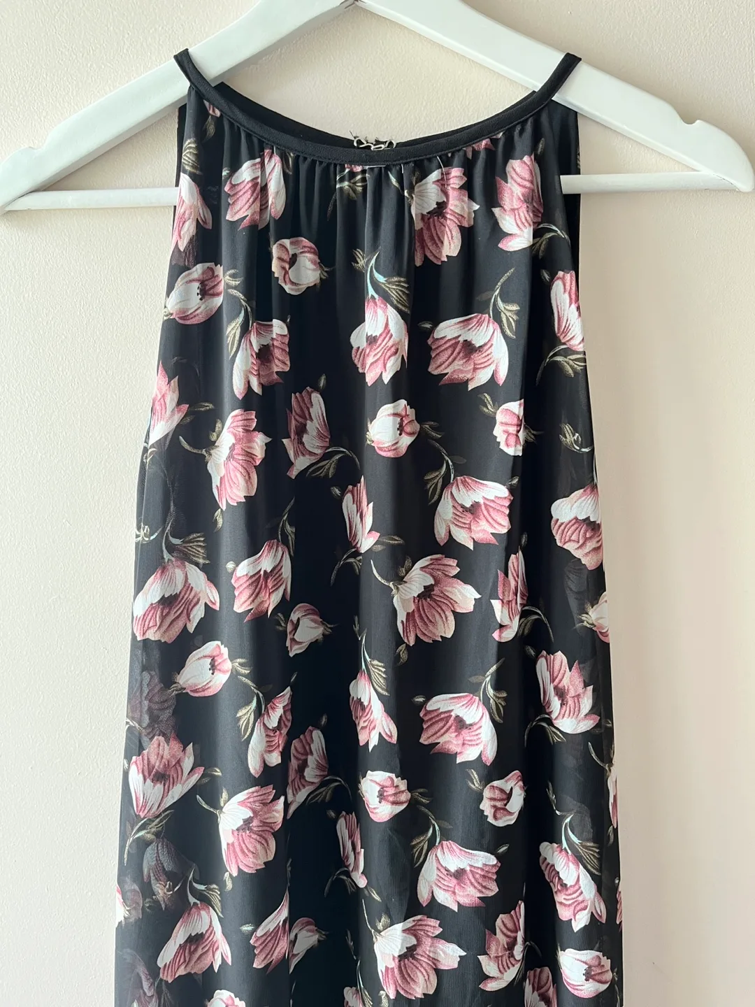 Floral Print Maxi Dress Size Small image indicator(4)