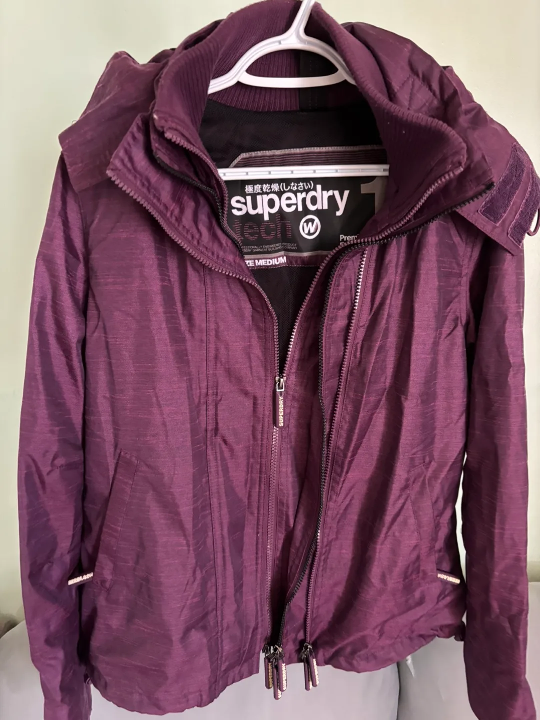Superdry Tech Jacket - Size Medium thumbnail