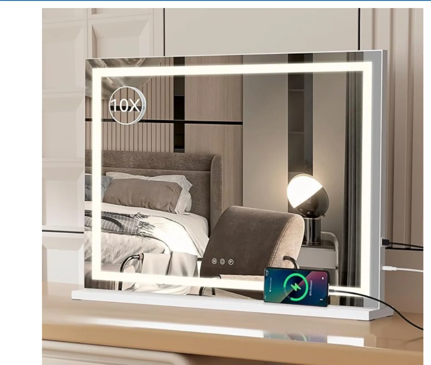 Vanity mirror with lights thumbnail