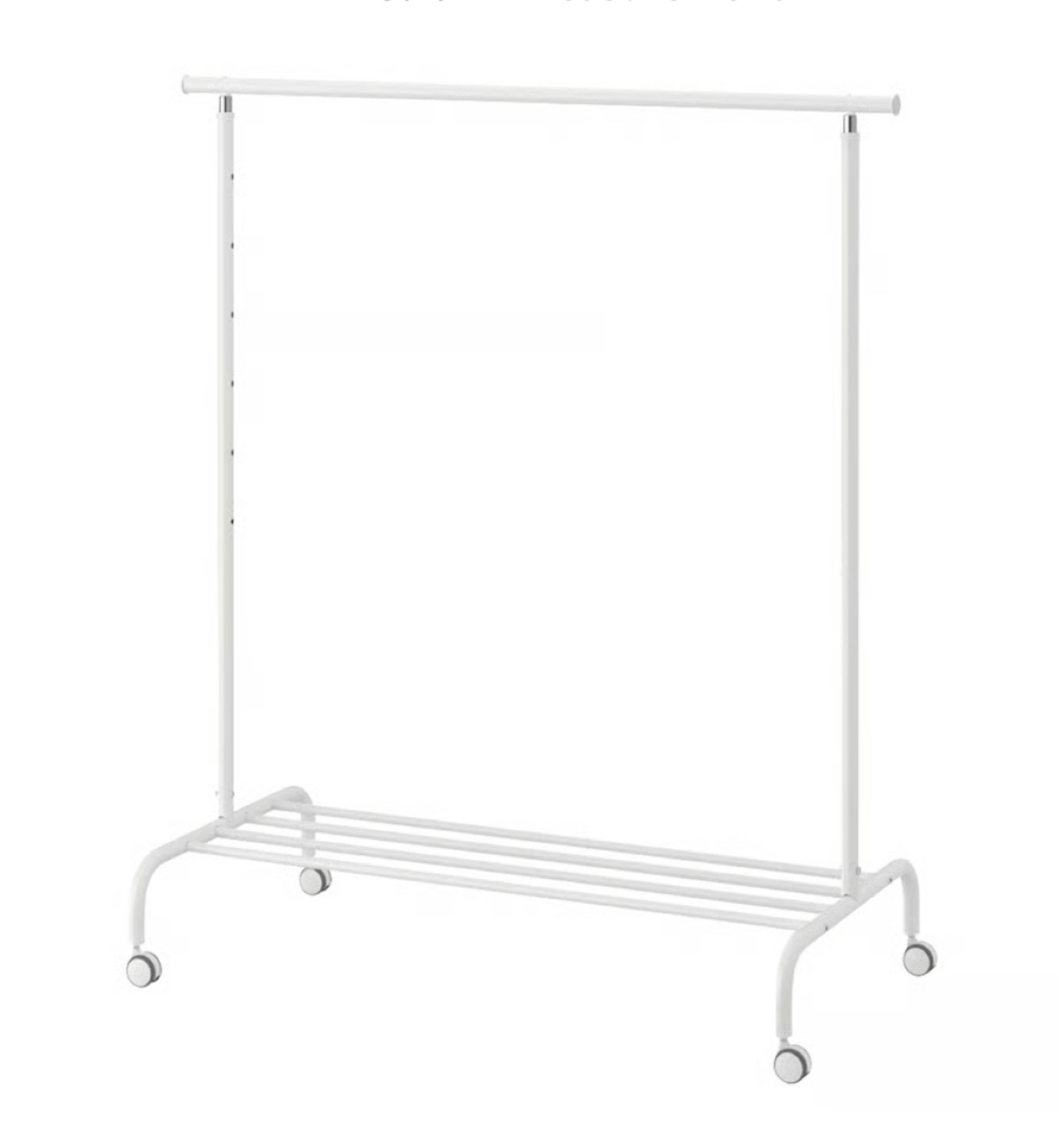 IKEA RIGGA Clothes rack rolling rack - photo 3