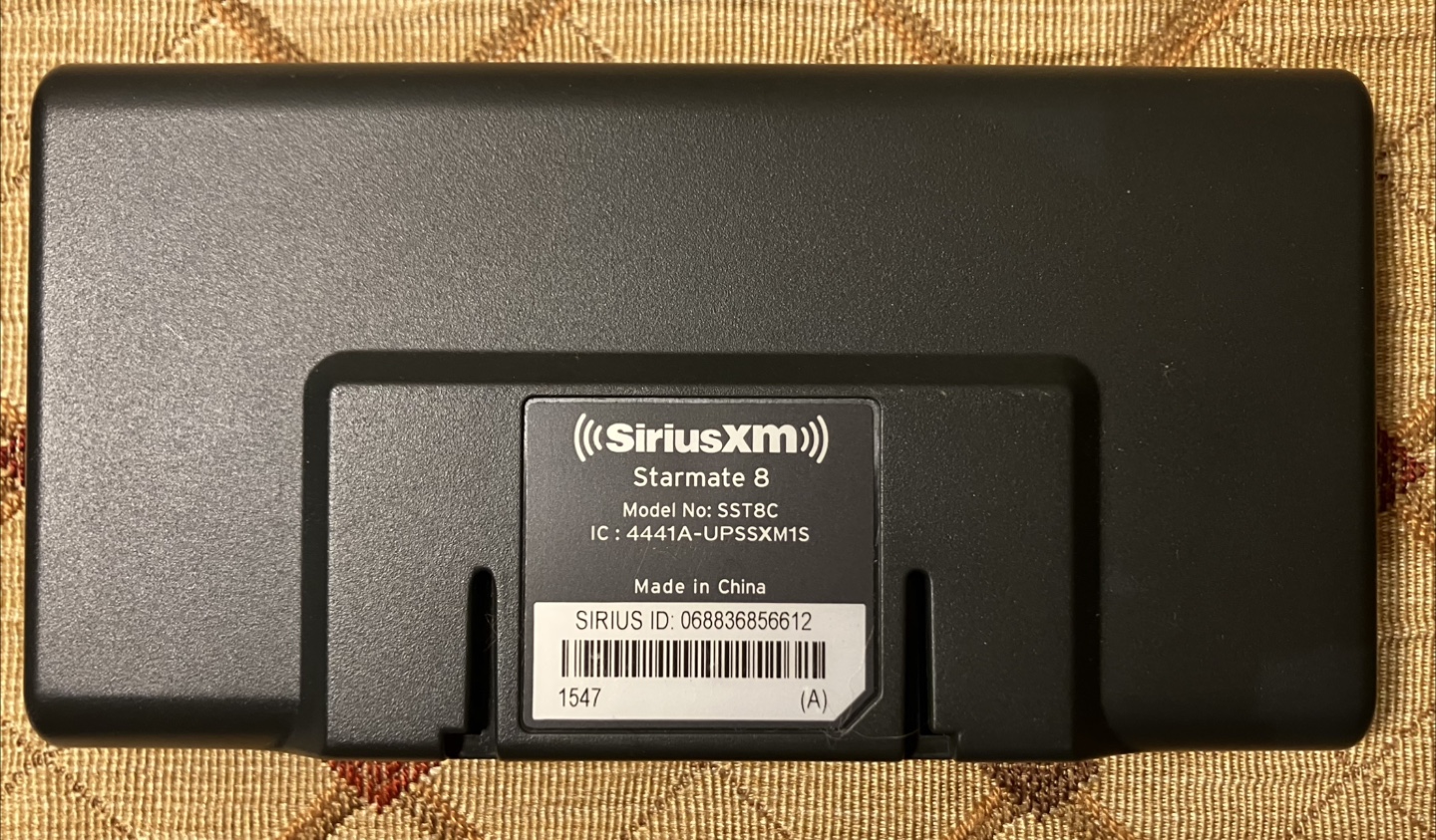 SiriusXM Premium Sound System – Boombox & Starmate 8 Receiver - photo 4