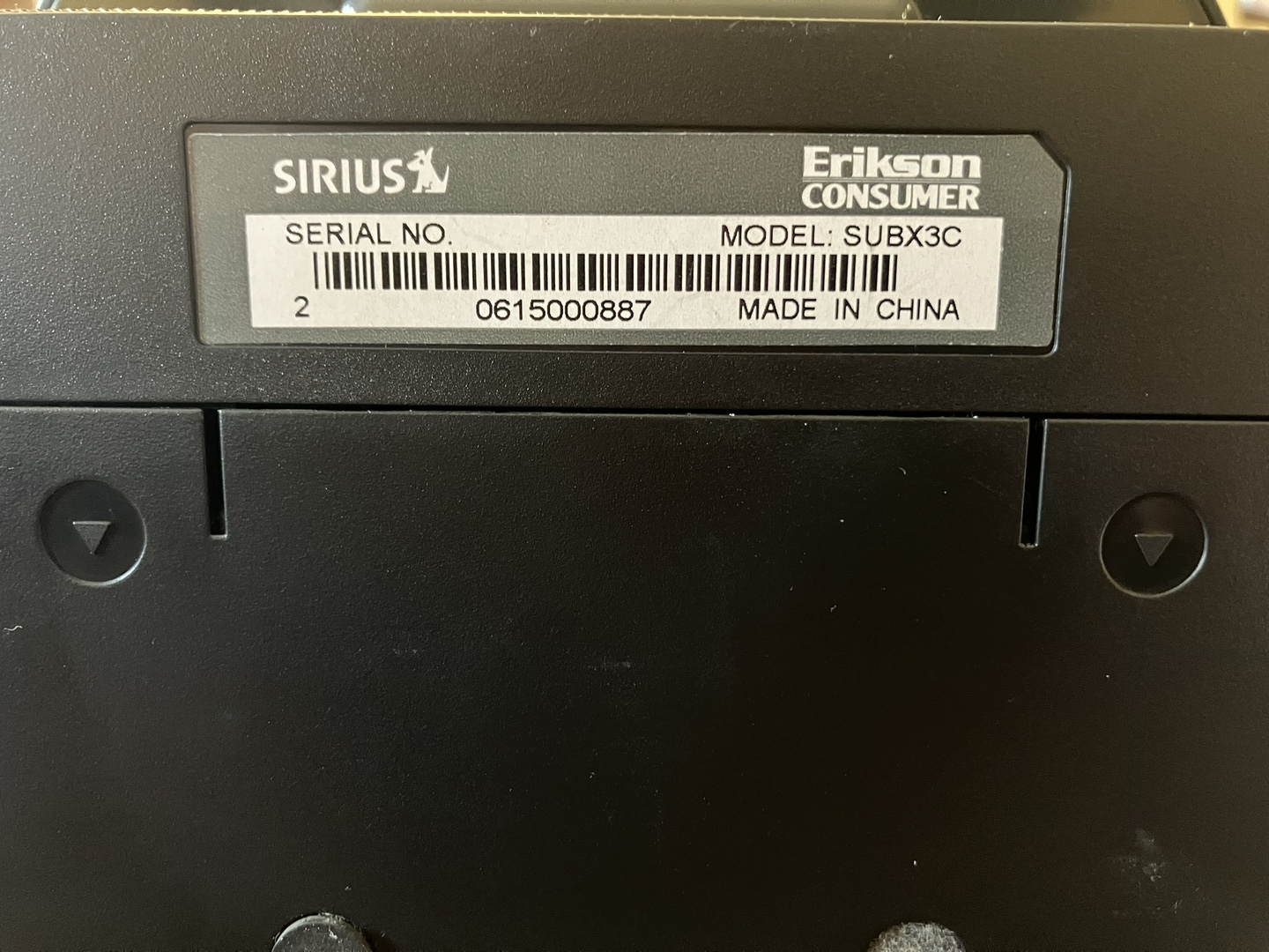 SiriusXM Premium Sound System – Boombox & Starmate 8 Receiver - photo 3
