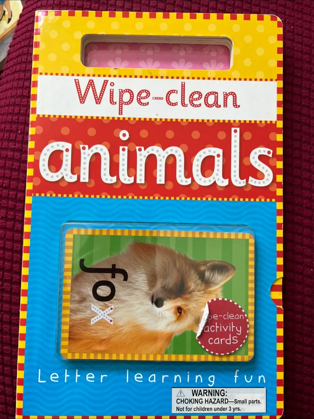 Wipe-Clean Animals Book thumbnail