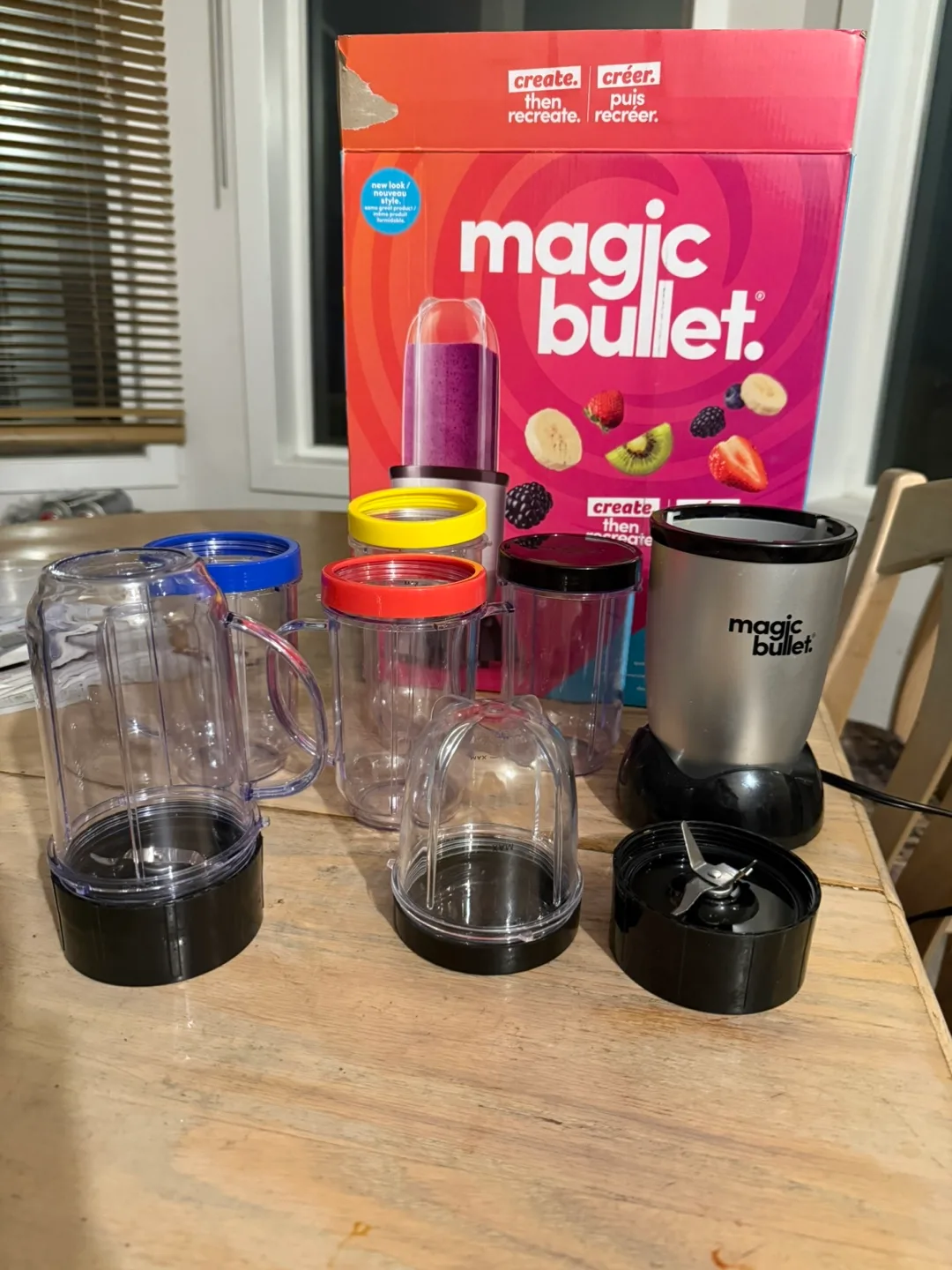 Magic Bullet Blender with Cups and Blades thumbnail