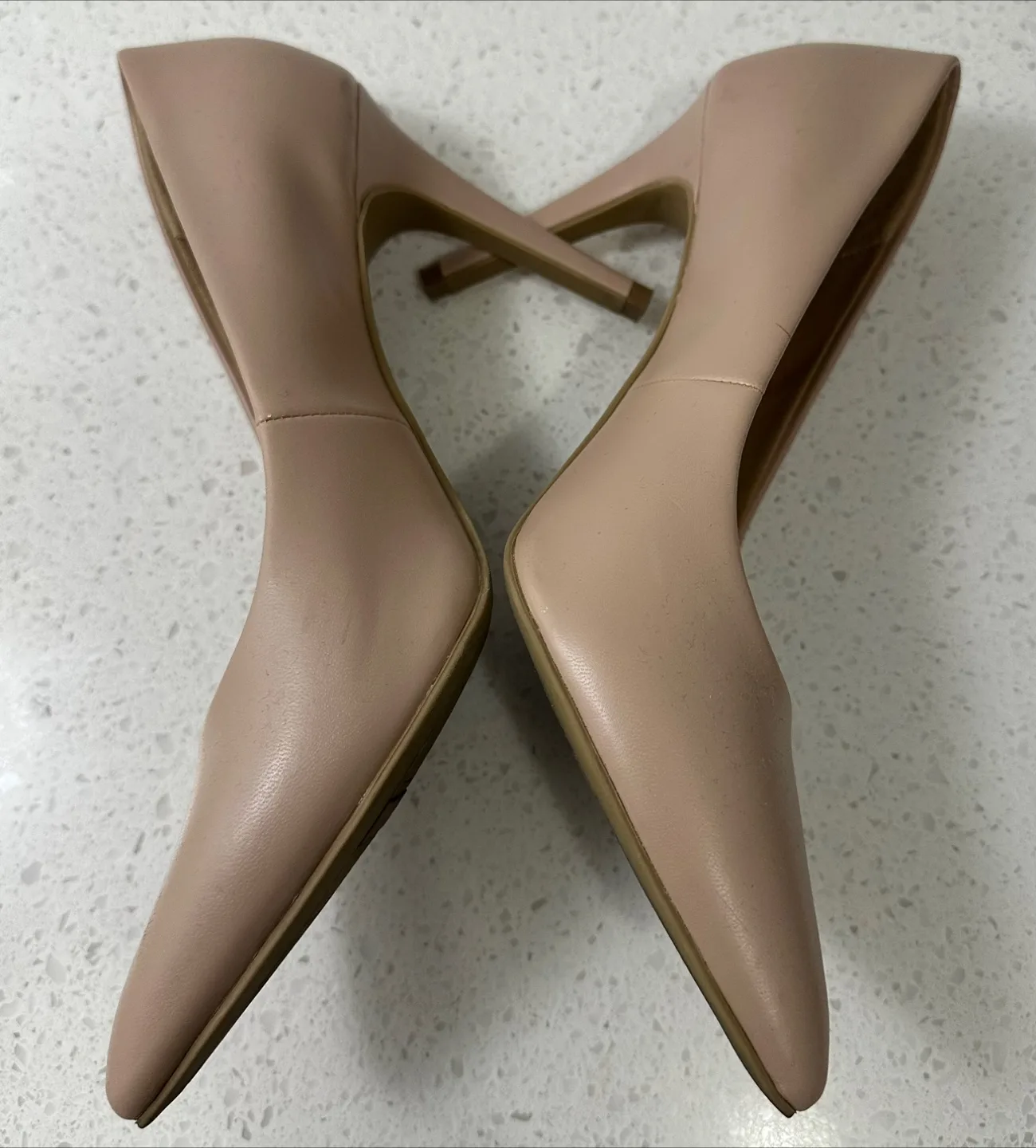 Christian Siriano - Nude Heels- size 8 - $30 image indicator(2)