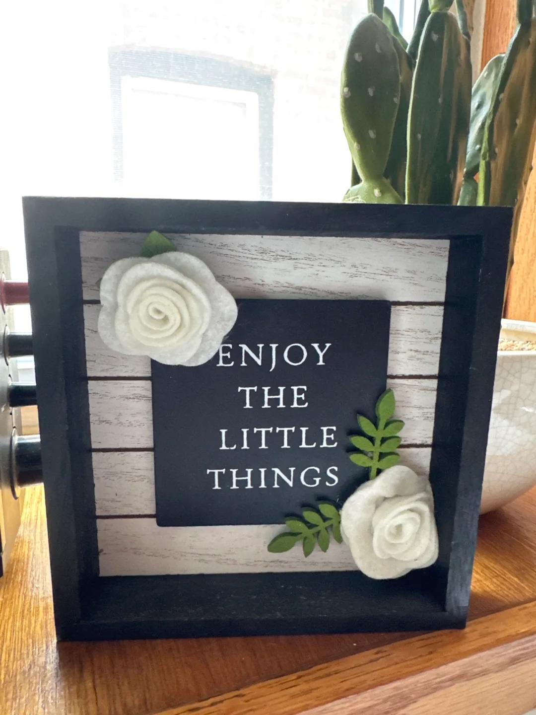 Word Block Decor - Enjoy the Little Things thumbnail