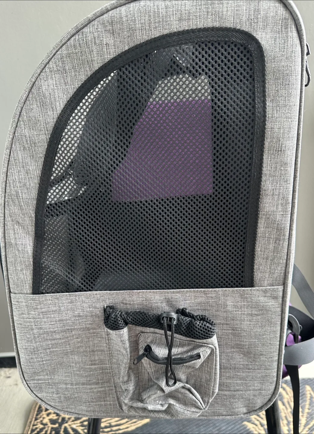 Pecute Dog Carrier Backpack XL - Gray image indicator(6)