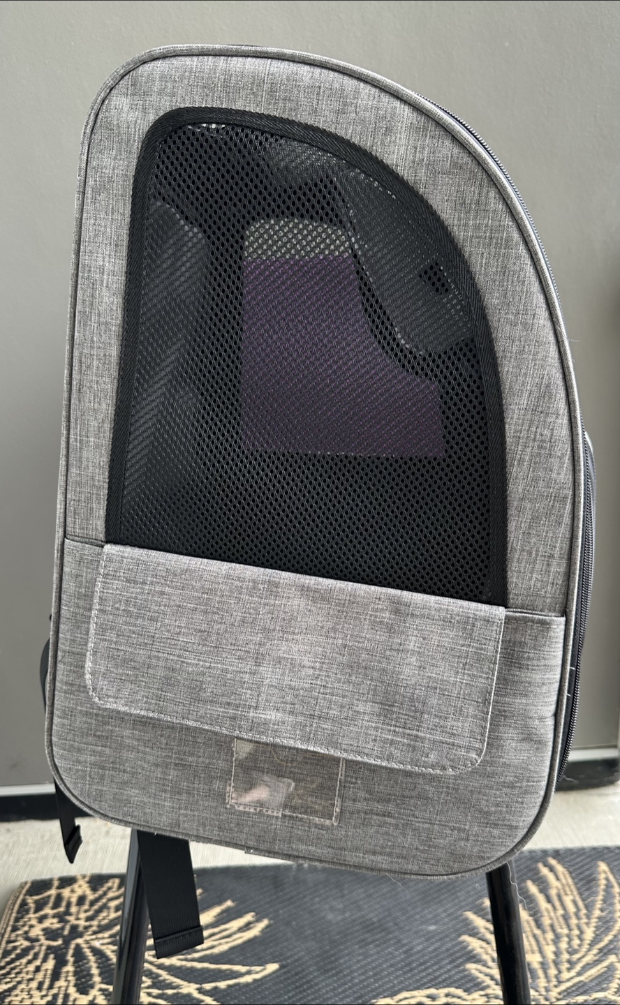 Pecute Dog Carrier Backpack XL - Gray - photo 4