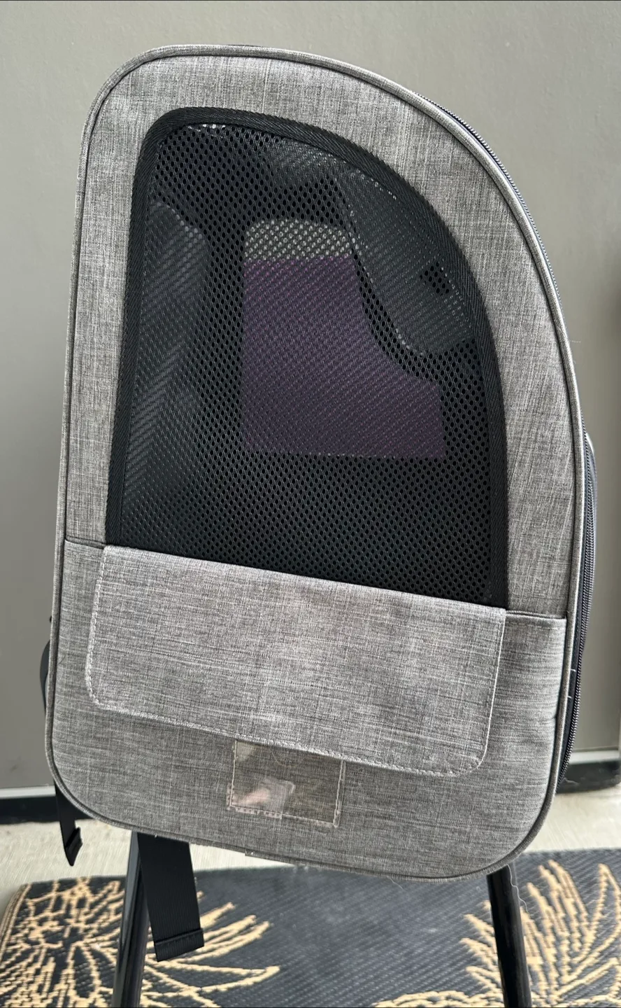 Pecute Dog Carrier Backpack XL - Gray image indicator(4)