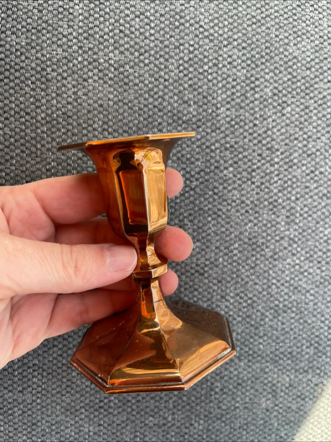 Copper Candle Holder thumbnail