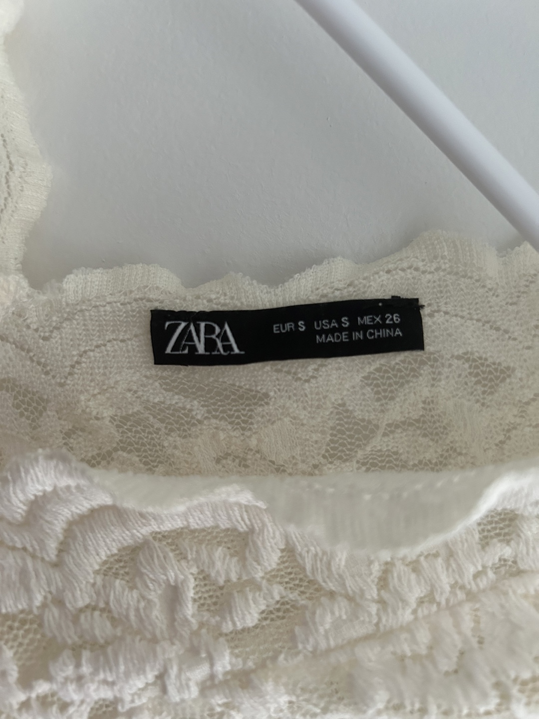 Zara Floral Lace Top - Size Small - photo 3