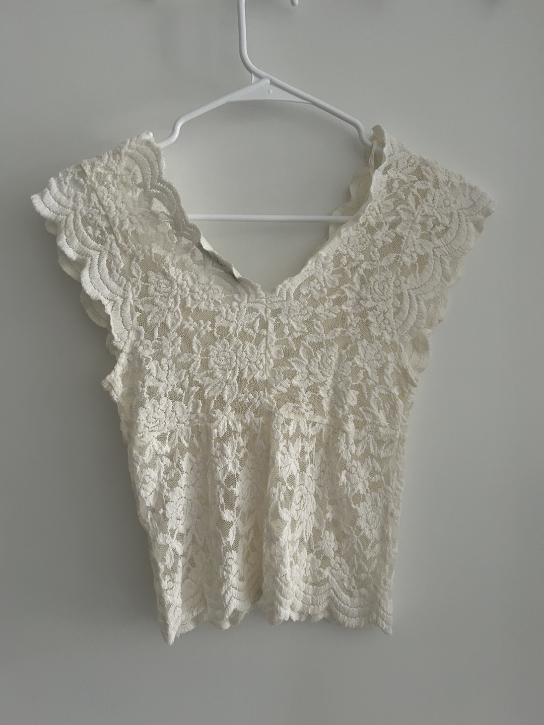 Zara Floral Lace Top - Size Small - photo 4
