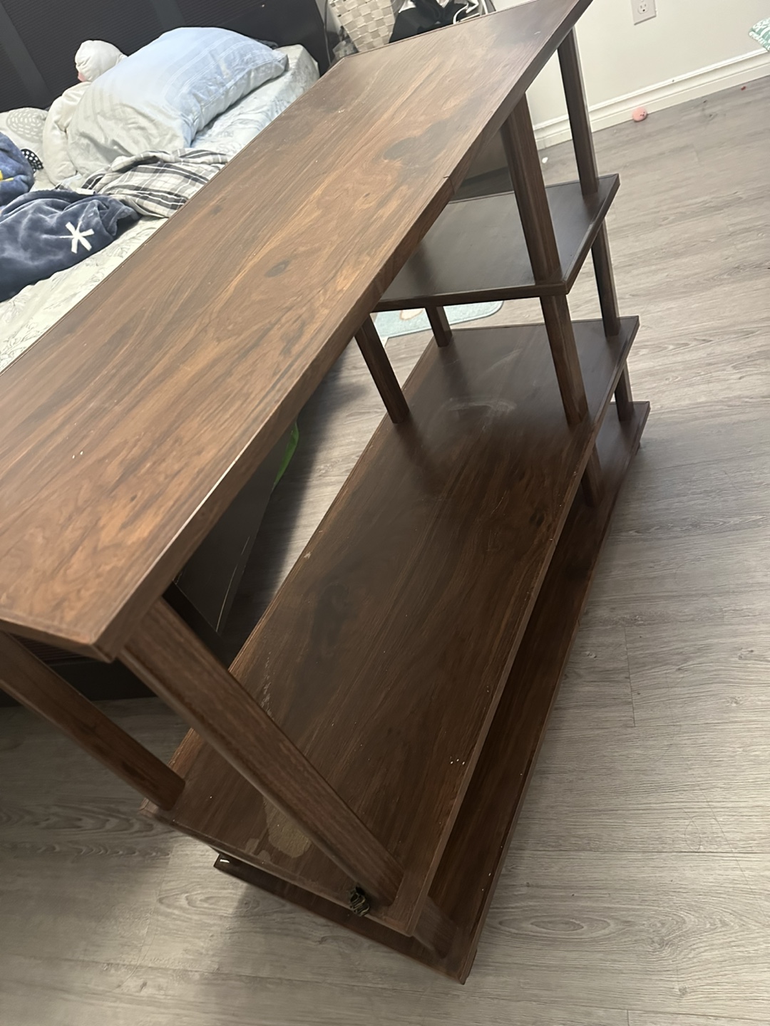 Wooden Console Table - photo 3