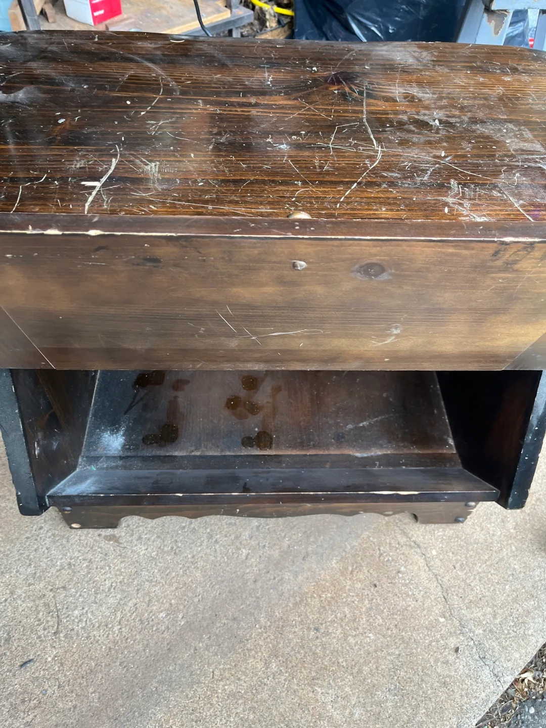 Hammery Wood Blanket Box Side Table image indicator(4)