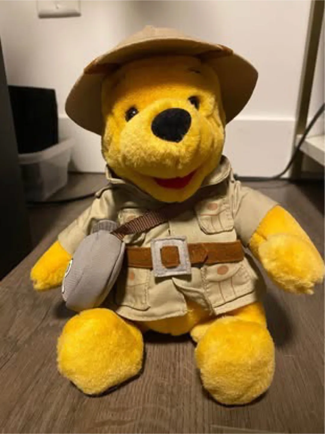 Disney World Safari Pooh Bear Plush thumbnail