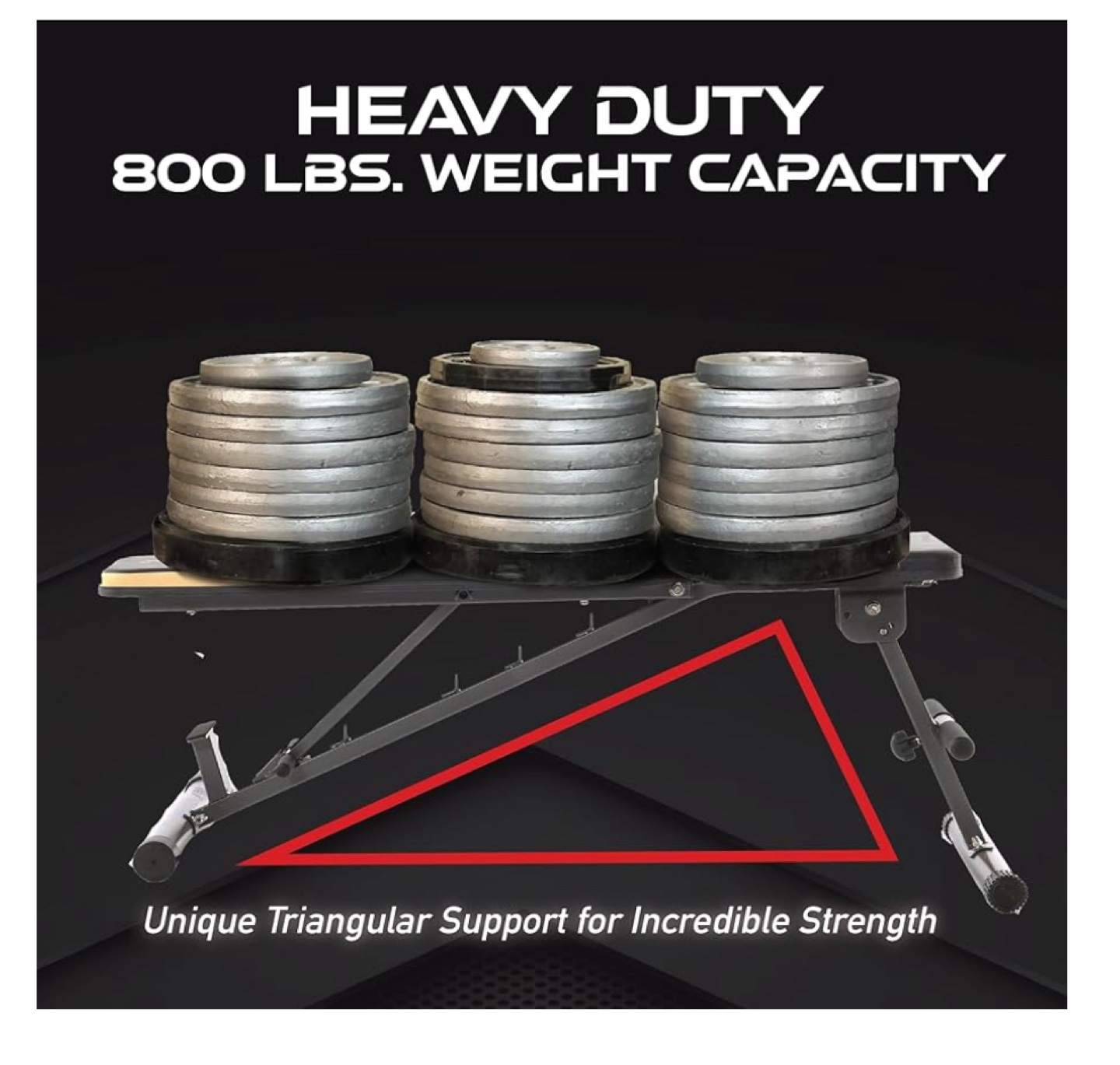 Fitness Reality SuperMax Adjustable Weight Bench - photo 4