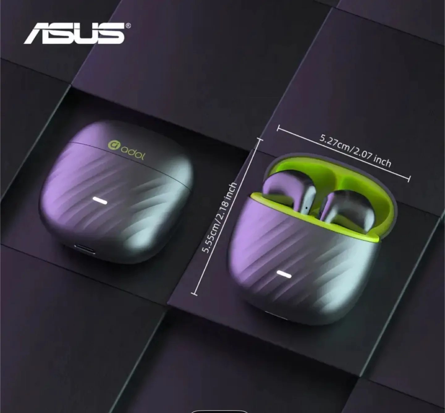 Asus AS-172 Wireless Earbuds - Like New! image indicator(5)