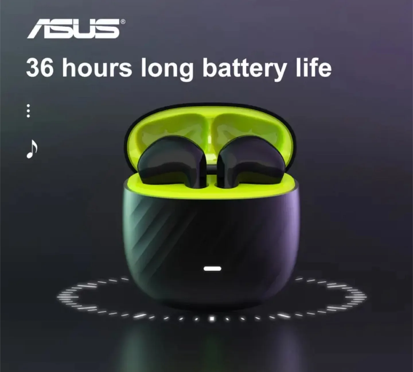 Asus AS-172 Wireless Earbuds - Like New! image indicator(4)