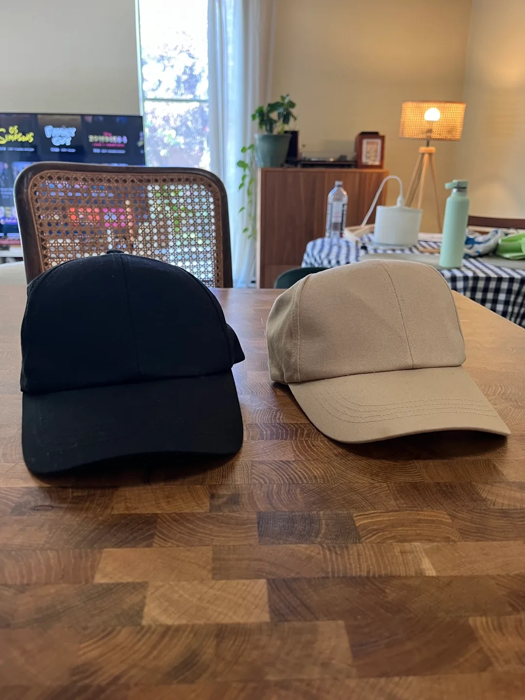 H&M Black Baseball Cap - Size M/L thumbnail