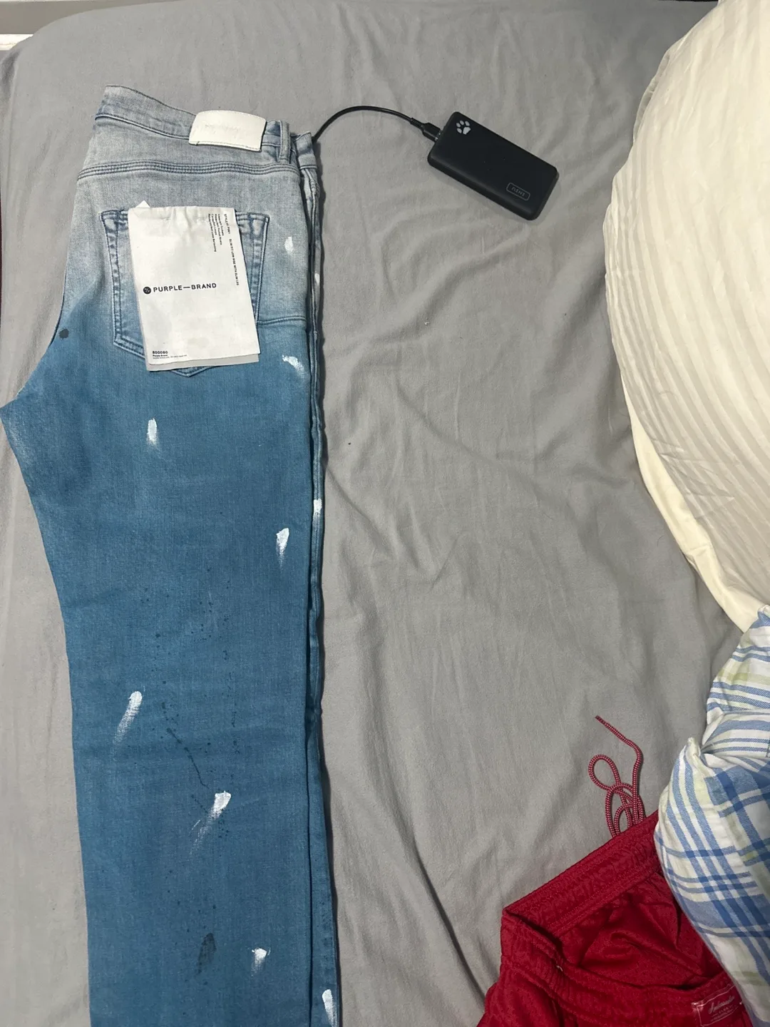 Purple Brand Distressed Denim Jeans thumbnail
