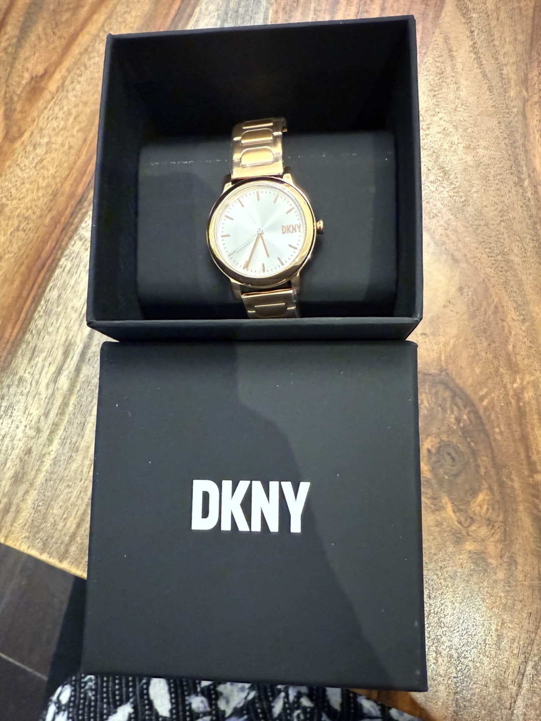 DKNY Gold Women's Watch with Box