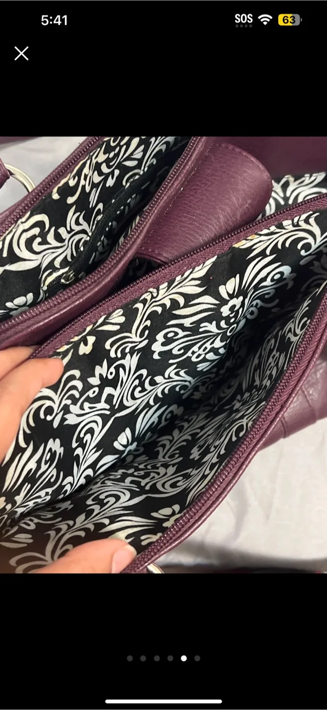 Rampage Purple Satchel Bag image indicator(5)