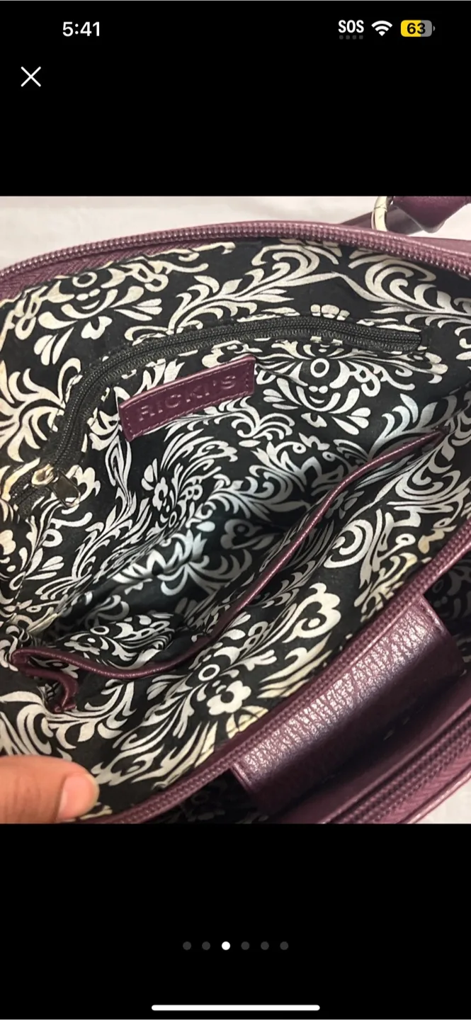 Rampage Purple Satchel Bag image indicator(3)