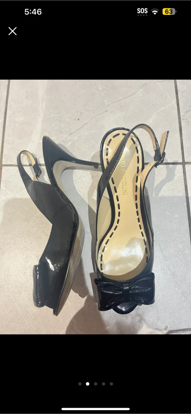 Enzo Angiolini Black Heels - Size 8M image indicator(2)