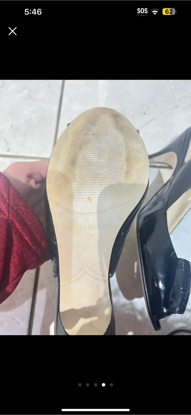 Enzo Angiolini Black Heels - Size 8M image indicator(4)