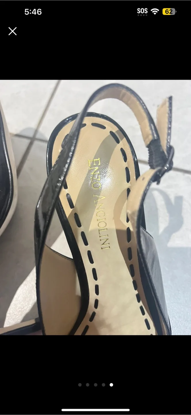 Enzo Angiolini Black Heels - Size 8M image indicator(5)