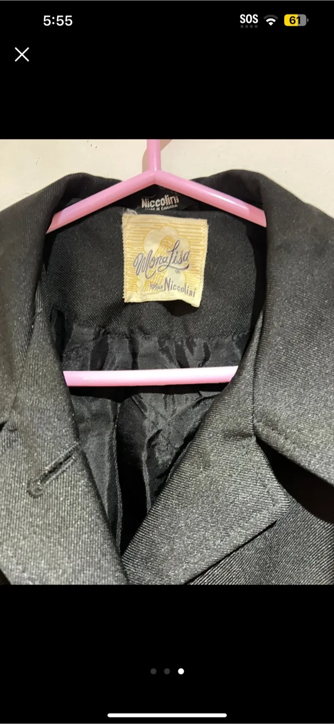 Mona Nicolini Black Coat image indicator(3)