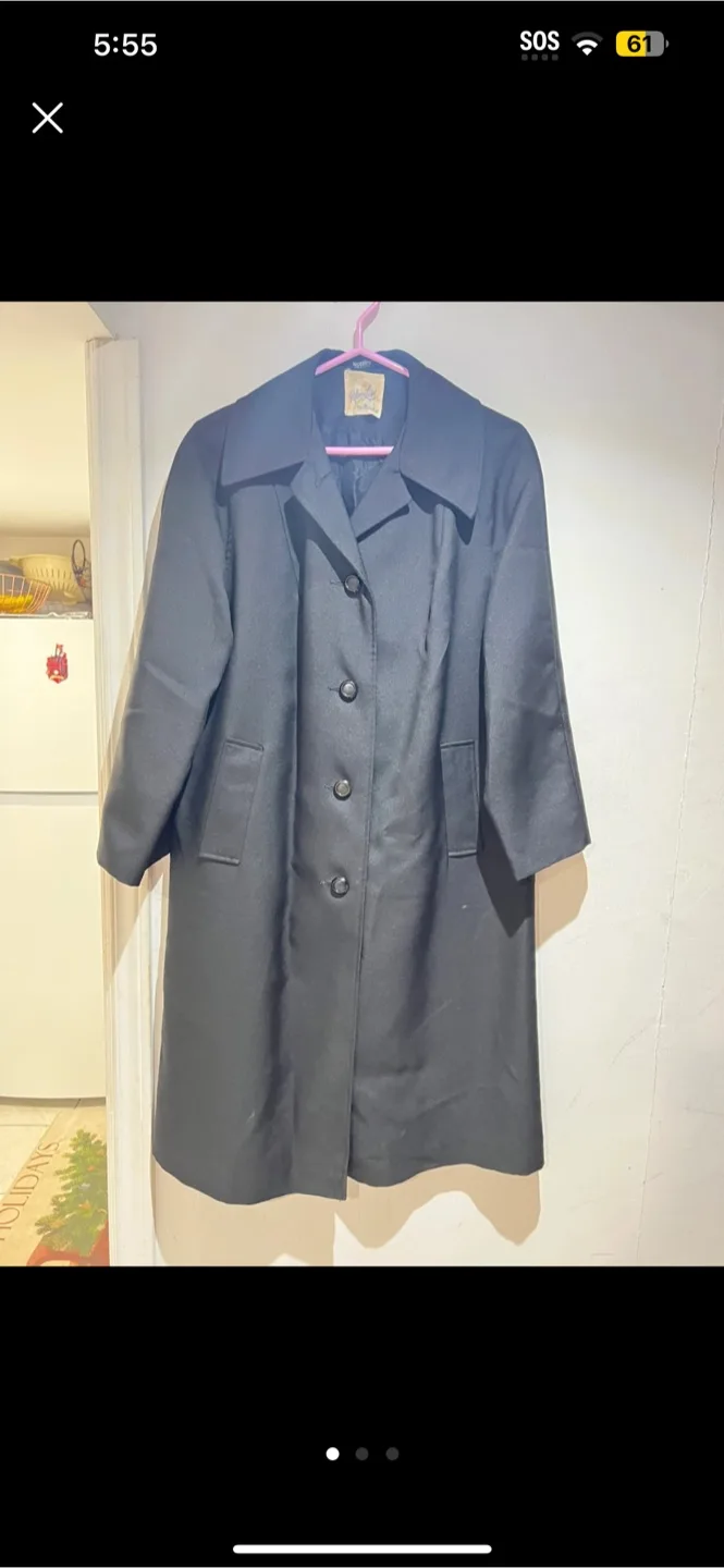 Mona Nicolini Black Coat thumbnail