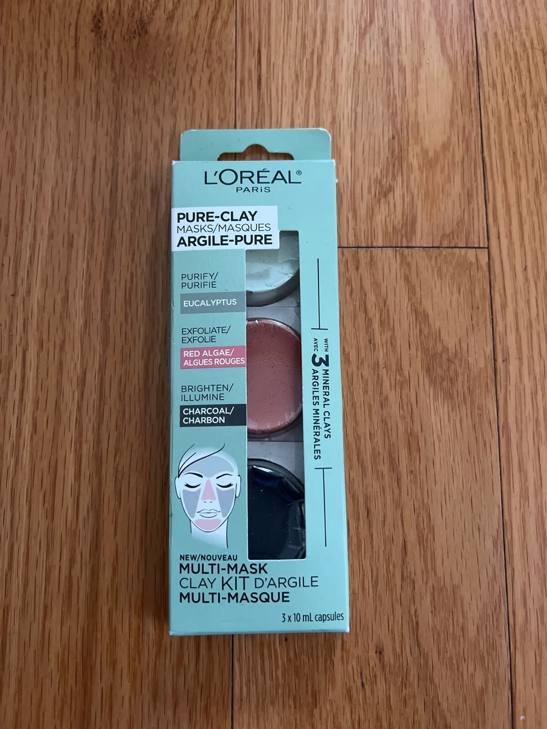 L'Oréal Pure-Clay Multi-Mask Kit - New! thumbnail