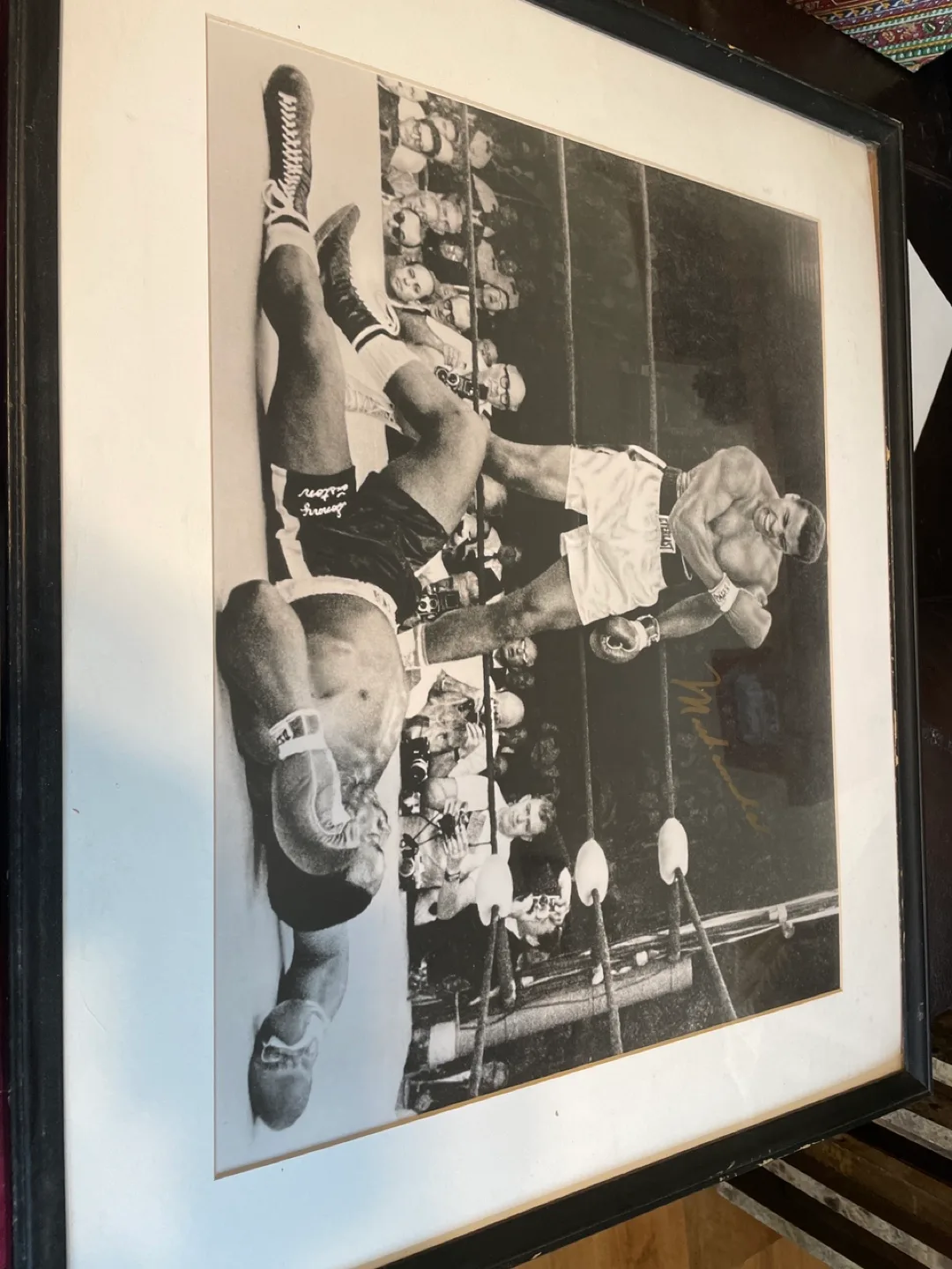 Muhammad Ali Signed Framed Photo image indicator(4)