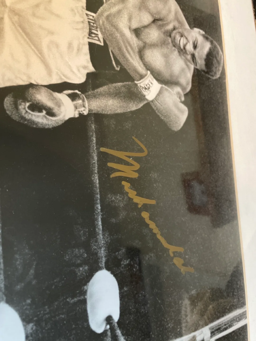 Muhammad Ali Signed Framed Photo image indicator(6)