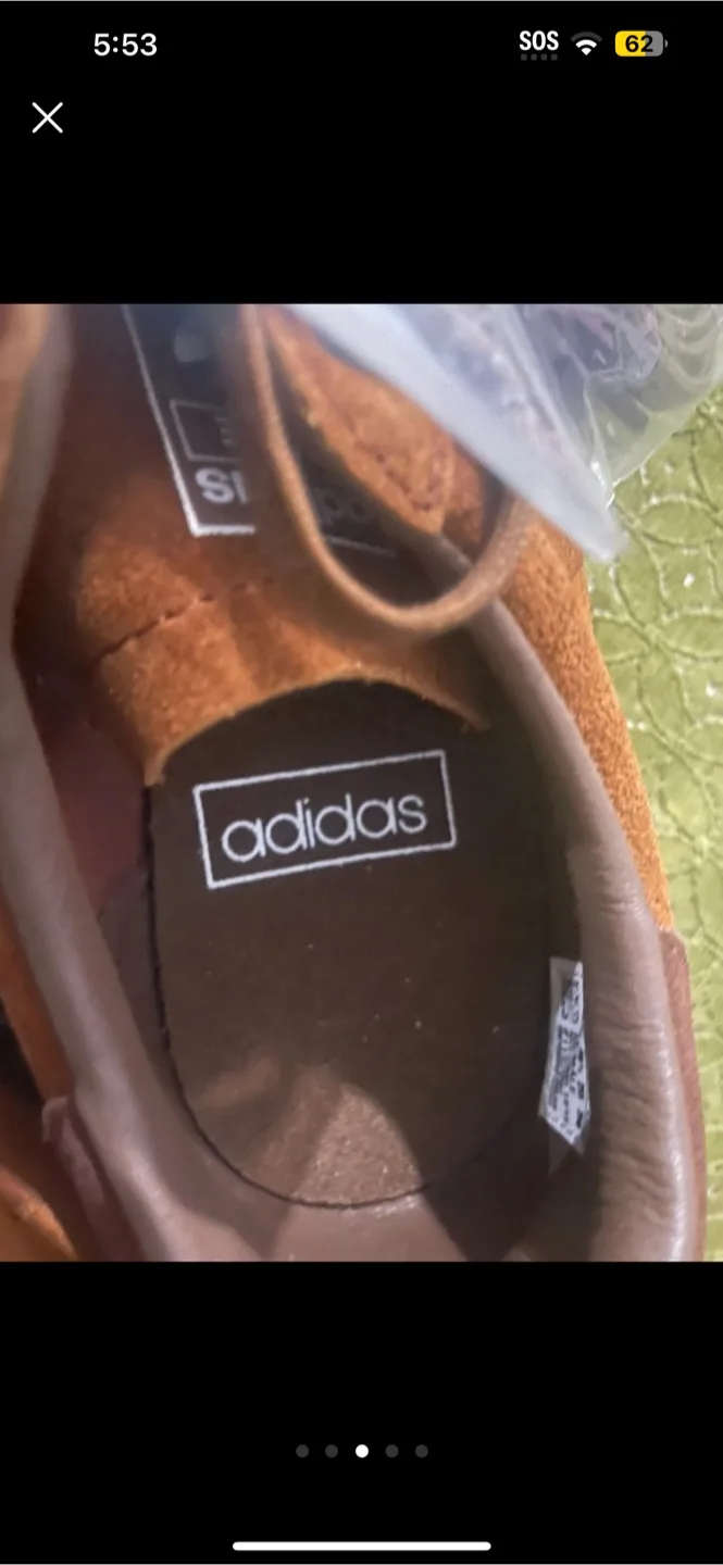 Adidas Cote SPZL Brown Suede Shoes US 7.5 image indicator(3)