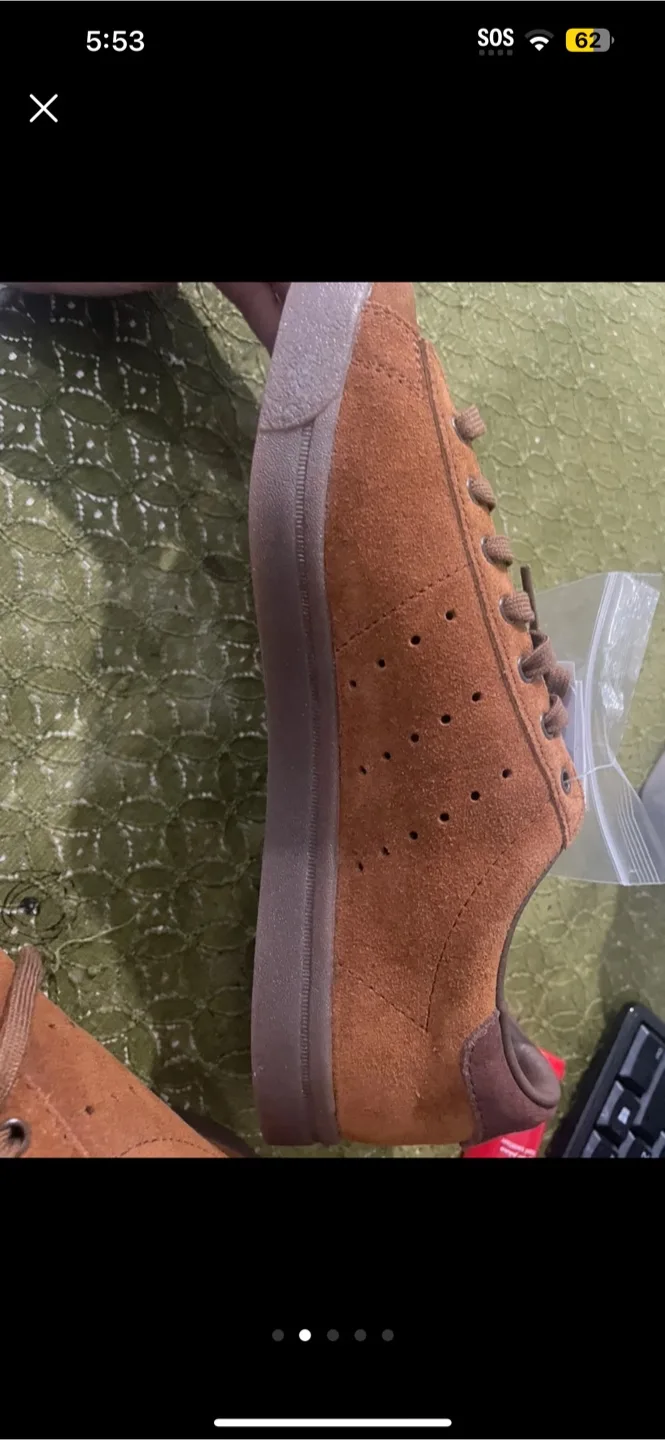 Adidas Cote SPZL Brown Suede Shoes US 7.5 image indicator(2)