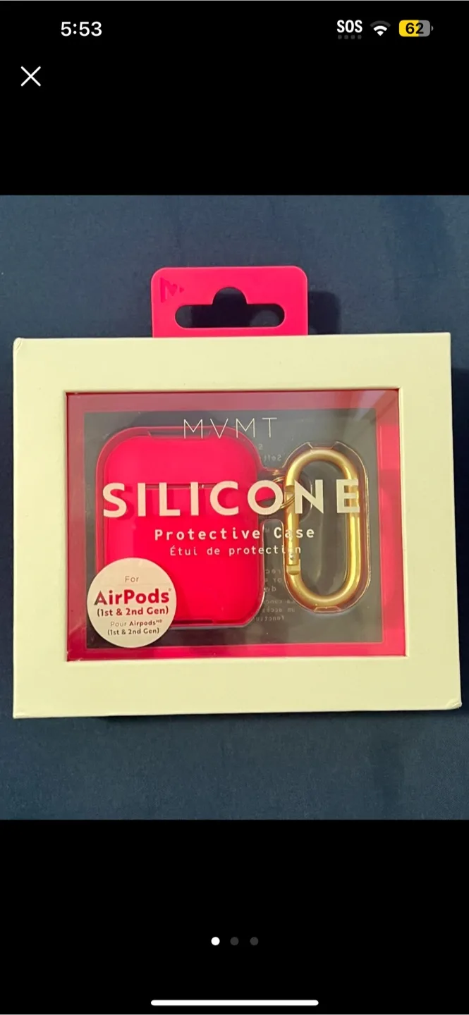 New MVMT Silicone Protective Case for AirPods (1st, 2nd Gen) thumbnail