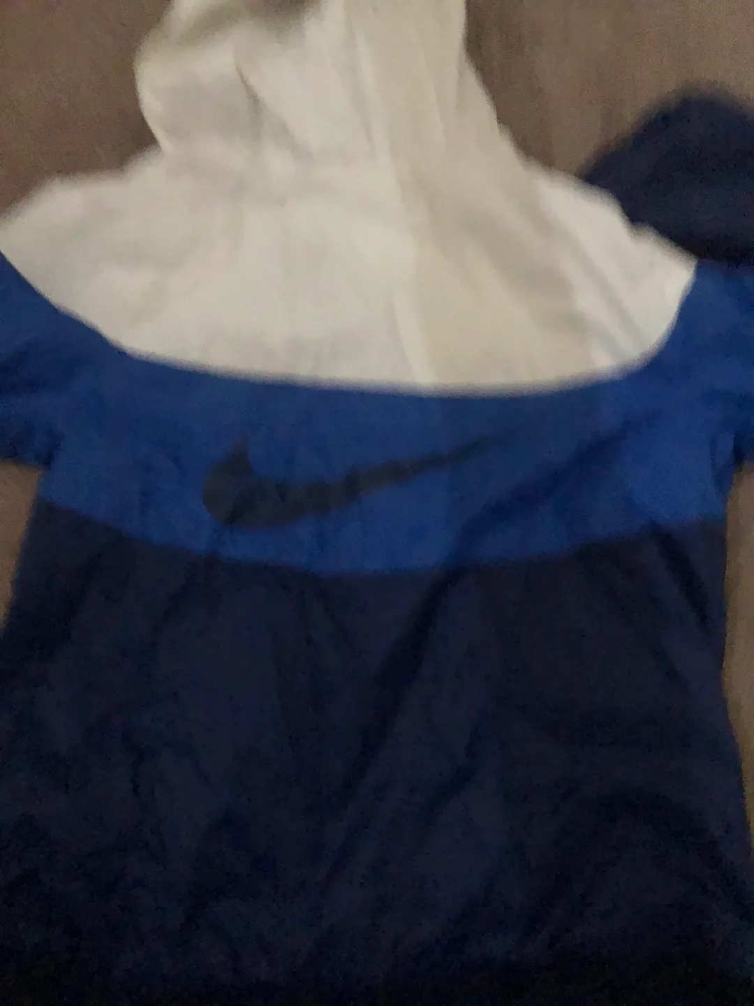 Nike Windbreaker Jacket - Blue, White thumbnail