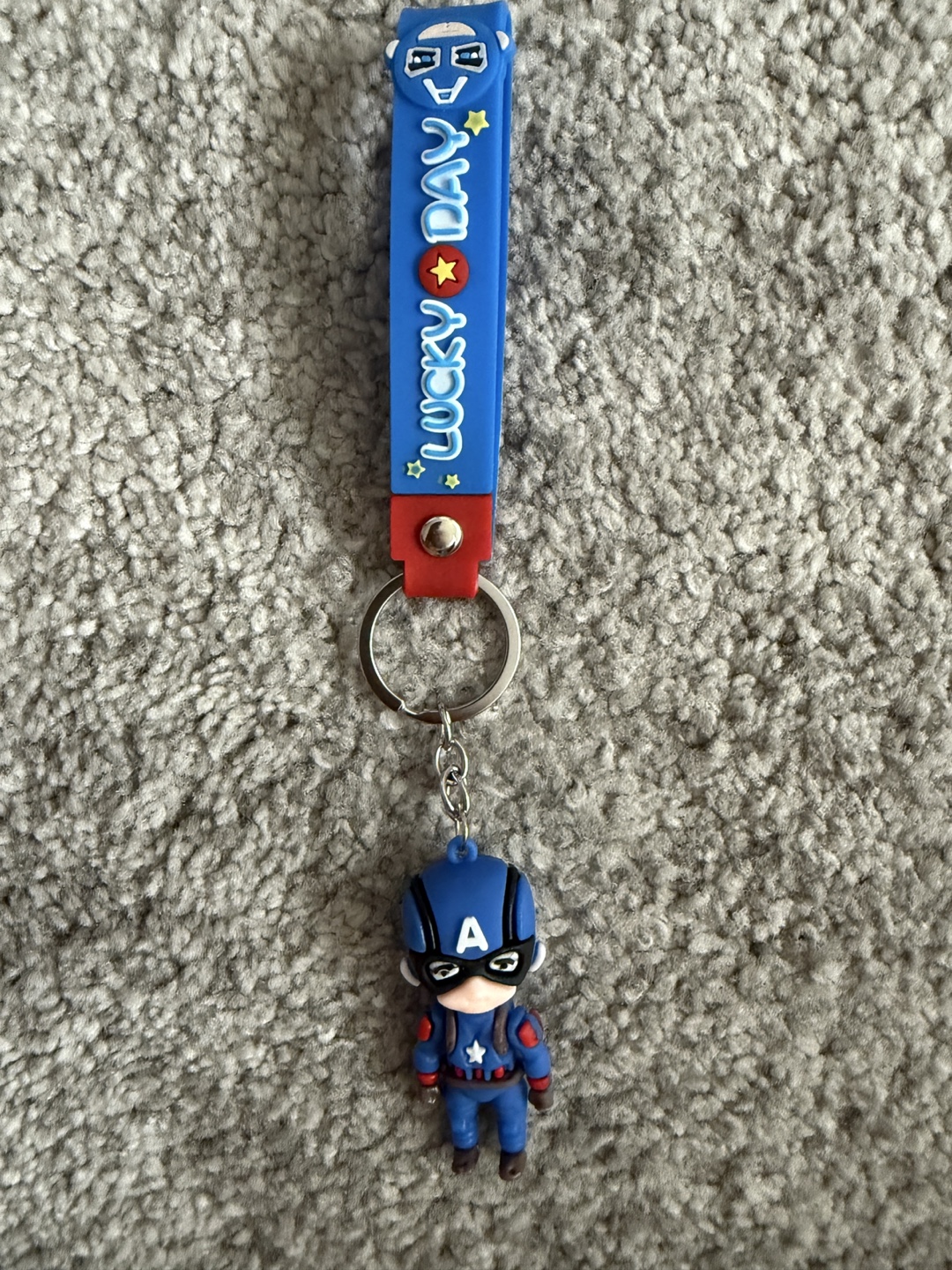 Captain America Keychain - Lucky Day