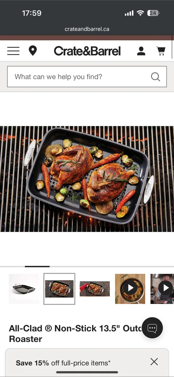 🔥 All-Clad Non-Stick Outdoor Roaster – Brand New! $40 OBO thumbnail
