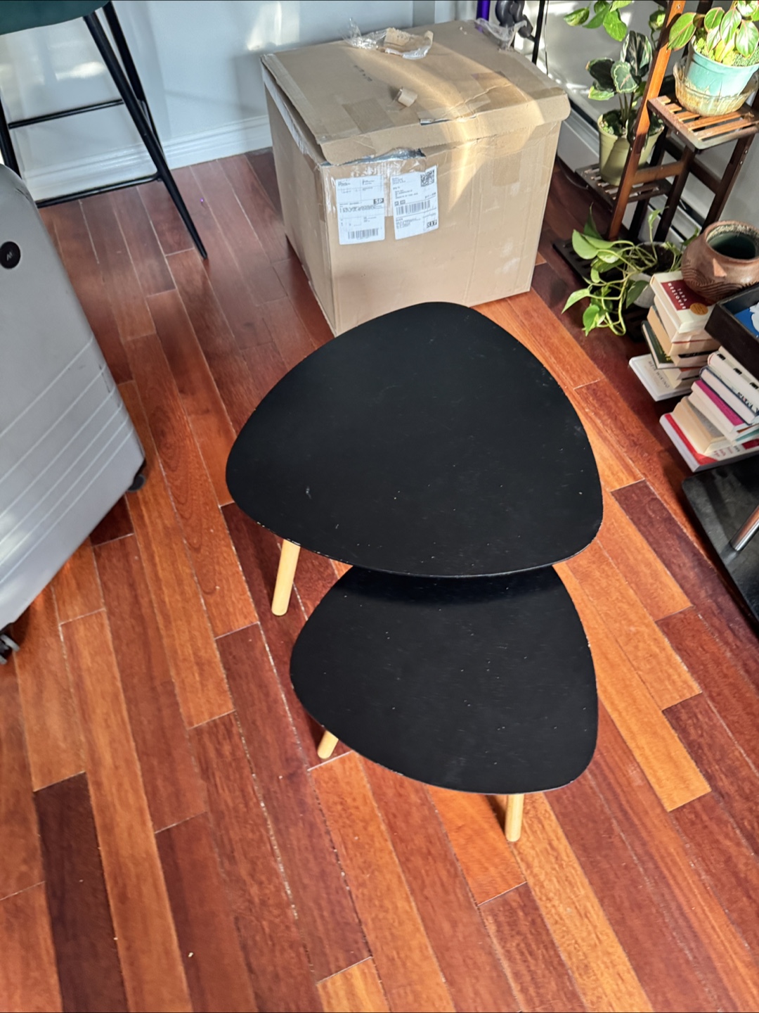 Black Nesting Tables - Set of 2